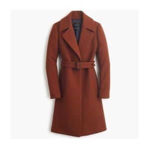 J. Crew Redwood Wool Coat